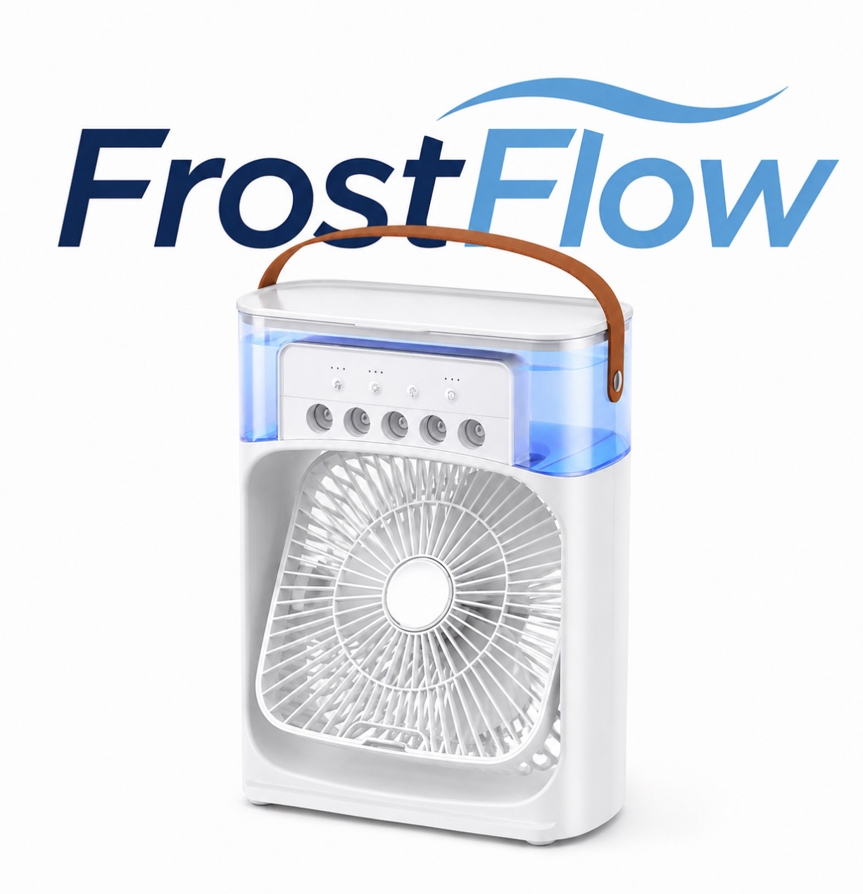 FrostFlow Portable AC Fan